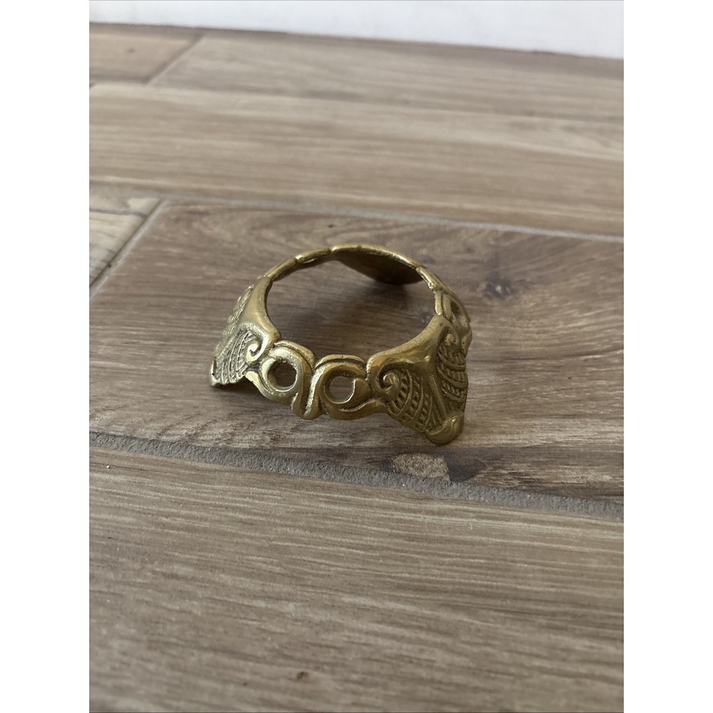 Vintage Brass Candle Holder‎ 3 Legs